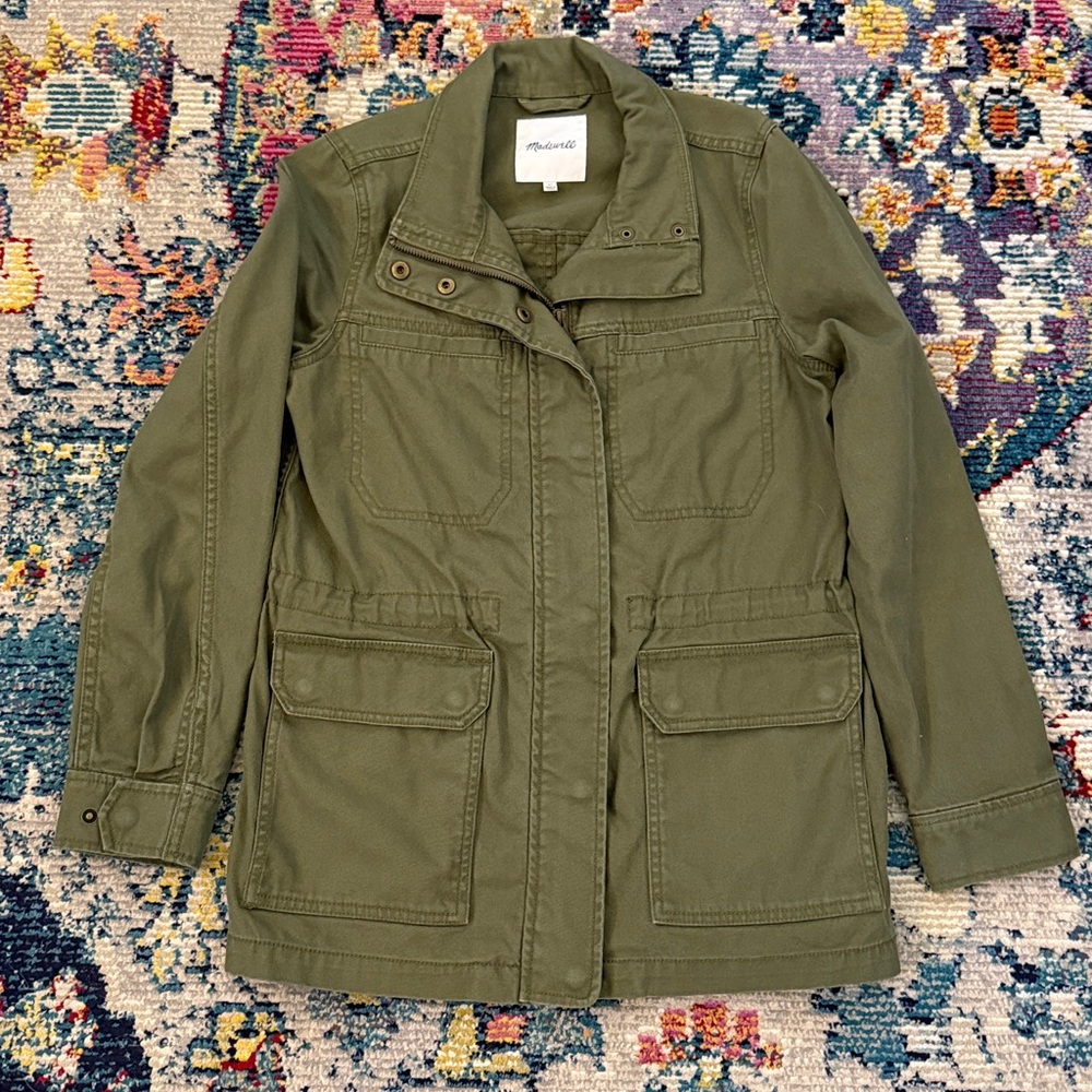 Madewell Utility Jacket in Olive